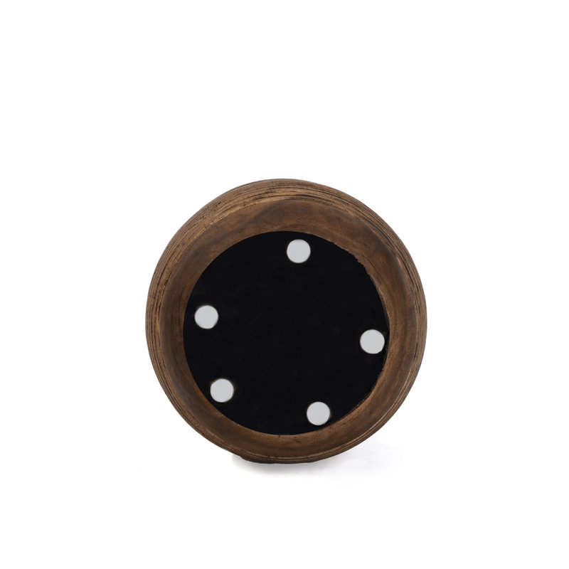 Jeddito Solid Wood Accent Stool