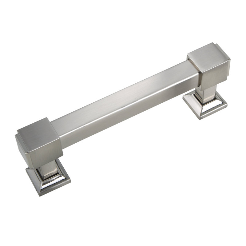 Brett 3.78" Centre to Centre Bar Pull, Brushed Nickel
