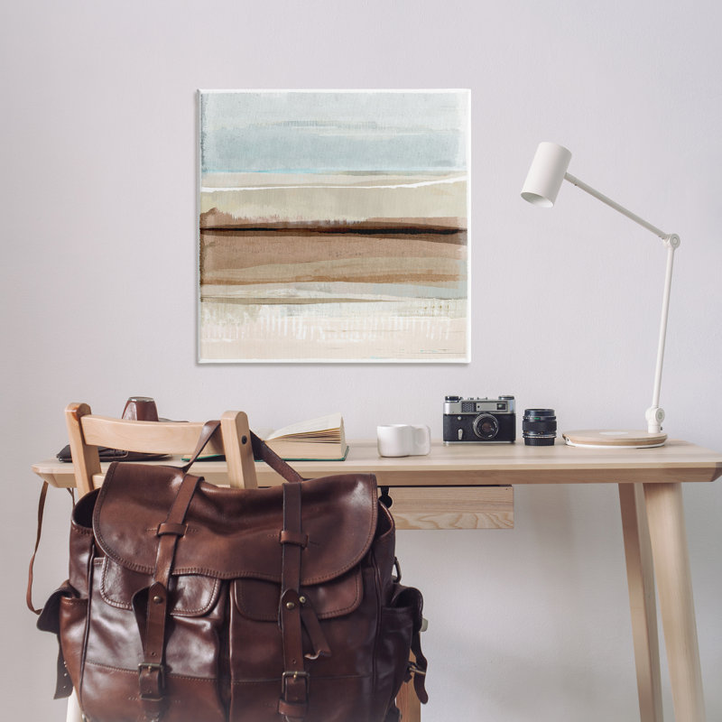 «Winter Sands» par Flora Kouta, 36" H x 36" W