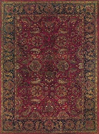 Jaipur JA10 Rose Rug, 3'9" x 5'9"