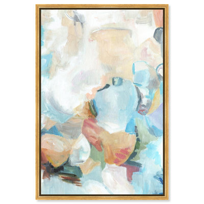 Heavenly Stream II - Ira Colmeva Canvas Print Boho Wall Decor by Art Remedy, Gold Frame, 20 x 30