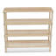 24 Pair Solid Wood Shoe Rack