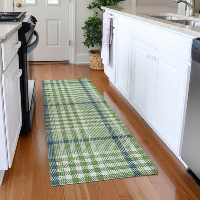Tapis à carreaux Corry AMF1054 lavable à la machine de qualité supérieure