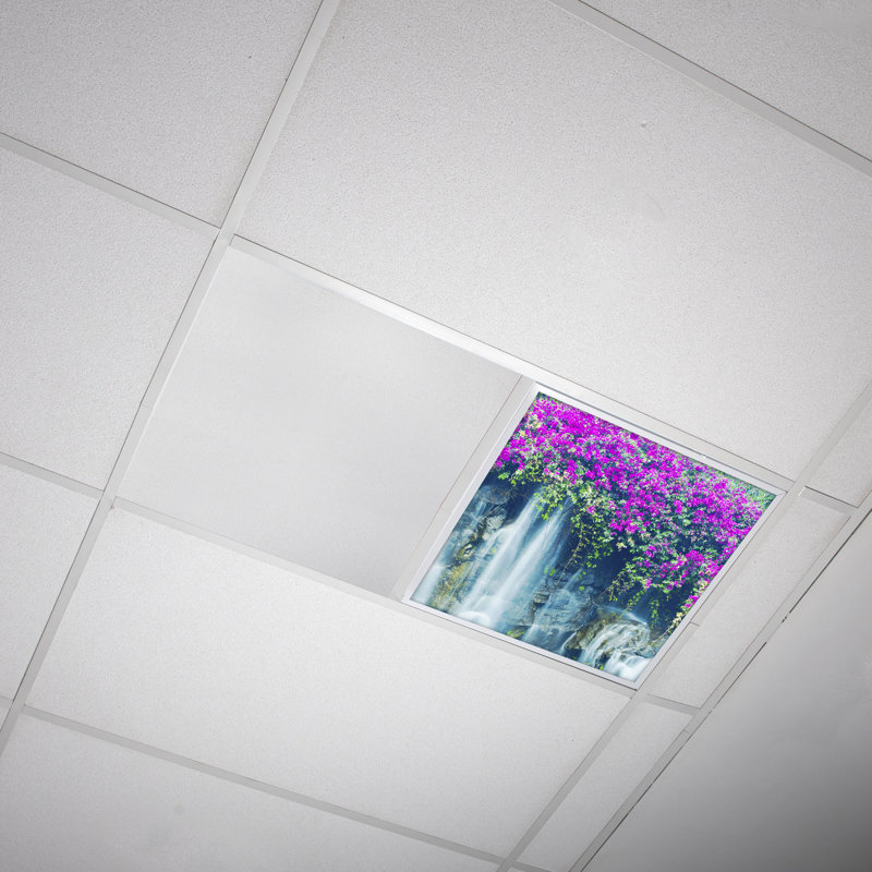 Couvre-lumière décoratif cascade flexible