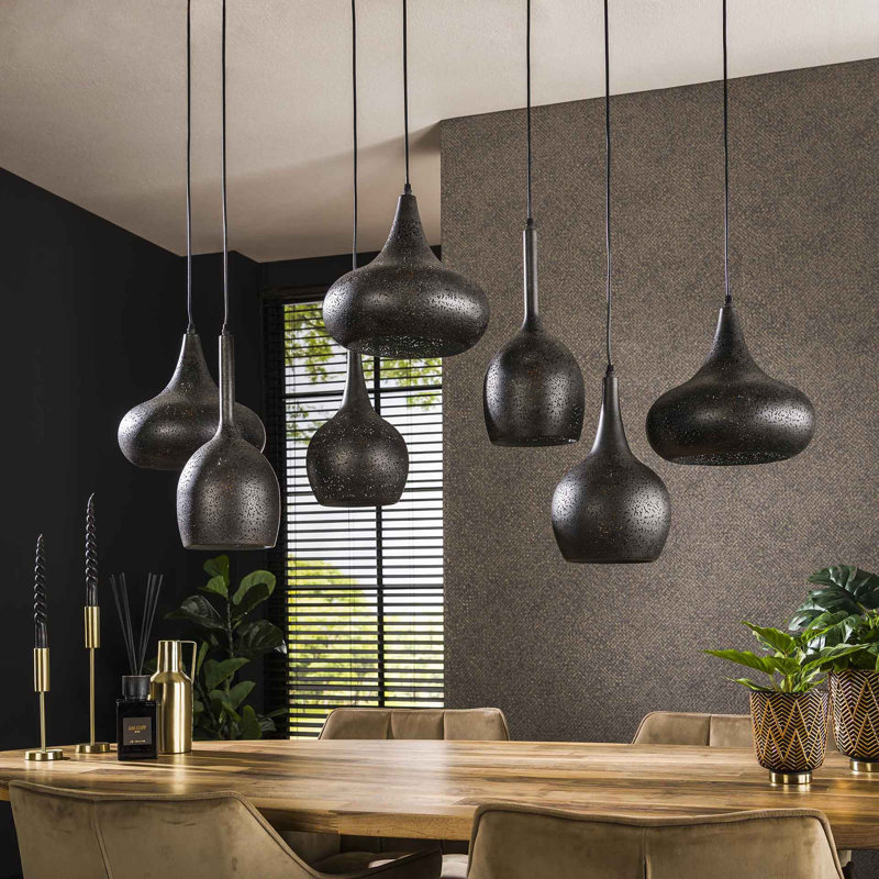 7 - Light Kitchen Island Cone Pendant