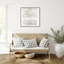 Impression sur toile encadrée «Earthy Burlap Impressions»-212865342