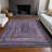Machine Washable Indoor/Outdoor Xhevrie ACN1725 Purple Rug-2110718607