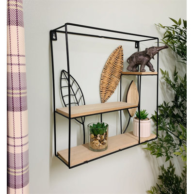 Nixon 3 Piece Square Accent Shelf