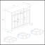 Armoire buffet polyvalente avec plusieurs options de rangement pour chaque pièce