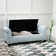 Claxton Upholstered Flip top Storage Bench 50.00” W x 19.50” D x 20.50” H BUTTON TUFTED DIAMOND STITCH