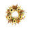 22" Fall Sunflower and Heather Wreath