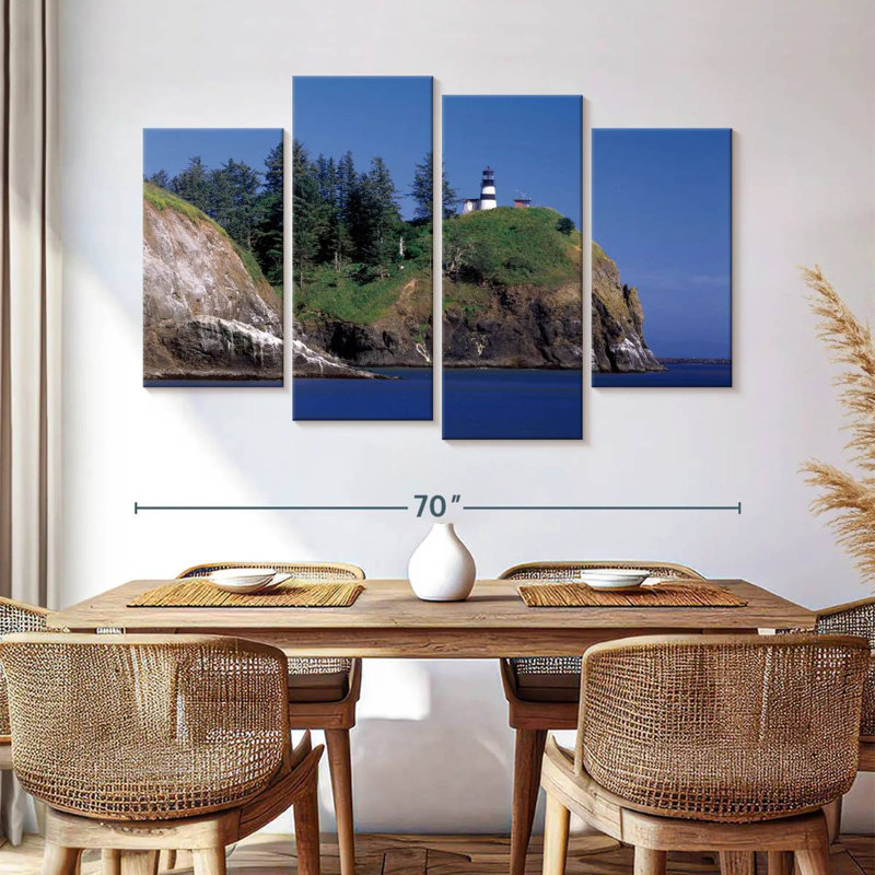 Phare Gillard, côte de Washington, H 42 po x l 68 po