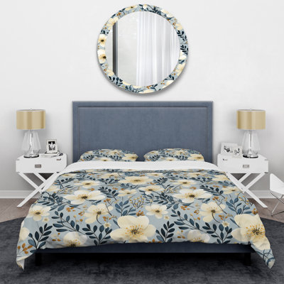Ensemble de housse de couette Dreamy Garden Minimalist Flower I - Floral
