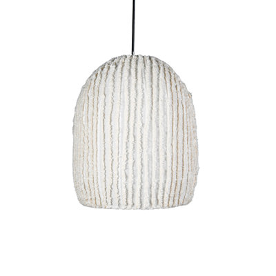 Suspension en coton rayé