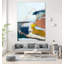 «Tidal Patchwork Ii», reproduction d'art sur toile géante 72 po x 54 po