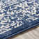 DeSoto Power Loom Oriental Navy/Denim Rug