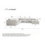 Flex Felix 8 Seater Corner Sofa -105278553-105278551