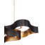 Lustre ovale blanc Grand Lotus-63992215