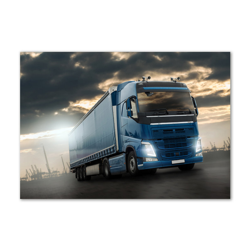 Truck - Wrapped Canvas Print