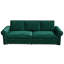 Canapé-lit Chesterfield avec garniture cloutée-1428505215