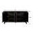 Mid Century Sideboard Buffet Cabinet With Solid Wood Legs