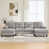Gris chenille