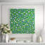Bright Cheetah in Hunter Green Framed by Dana Gibson-107148963