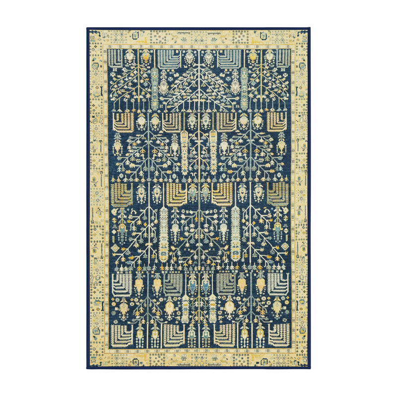 Abstract Indoor Rug, Rectangle 2' x 3'