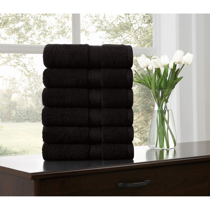  Ensembles de serviettes Regal, Essuie-mains - paquet de 6, Espresso