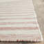 Tapis rayé en laine / coton tissé à la main Emek-2065699572