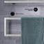 Chauffe-serviettes électrique 5 barres Voltaire en chrome-98076166
