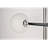 7-Light Crystal LED Linear Chandelier