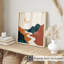 «Landscape and Nature Boho Moon Bohemian», reproduction d'art sans cadre-1326868674
