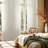 Light Filtering Linen Curtains - Back Tab & Rod Pocket Top, 2 Panels Set-210172627
