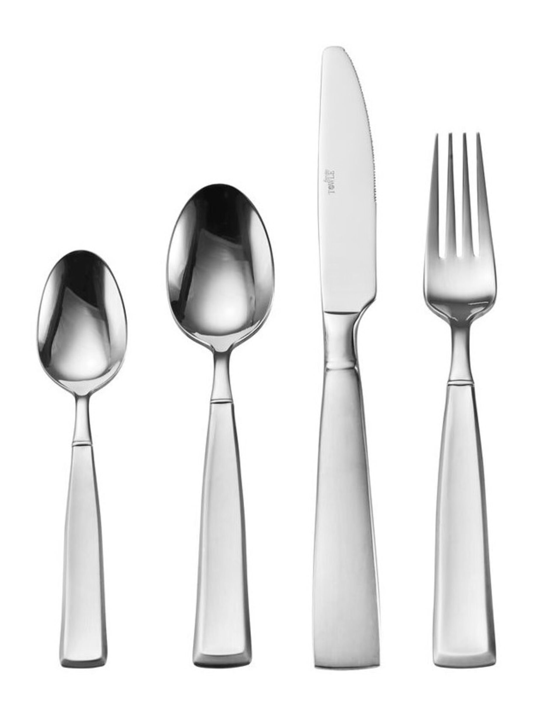 Towle Living Everyday Satin Balance 16 Piece Flatware Set, Service For