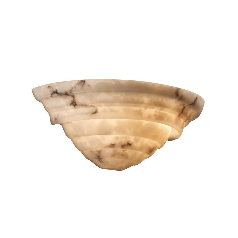 Burmaster Resin LED Flush Mounted Sconce