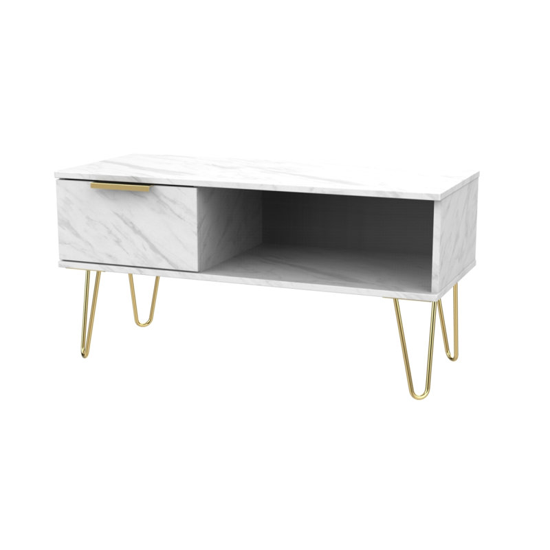 Fully Assembled Myakka Coffee Table with Storage