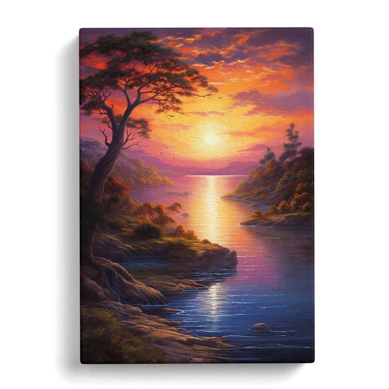 Sunrise Realism - Print, 50cm H x 35cm W x 3cm D
