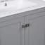 Meuble-lavabo 30 po avec lavabo simple, armoire encastrée Combo-104312978