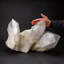 Quartz Crystal Hand Painted Decorative Object