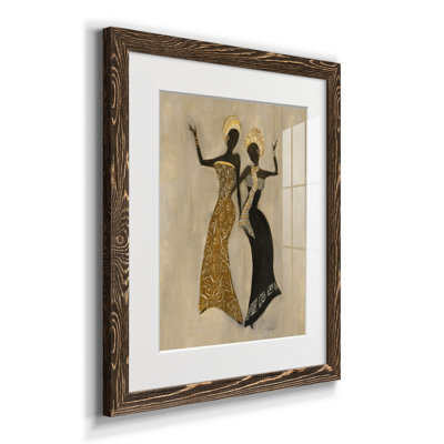 Célébration II - Reproduction d'art graphique sur papier encadré