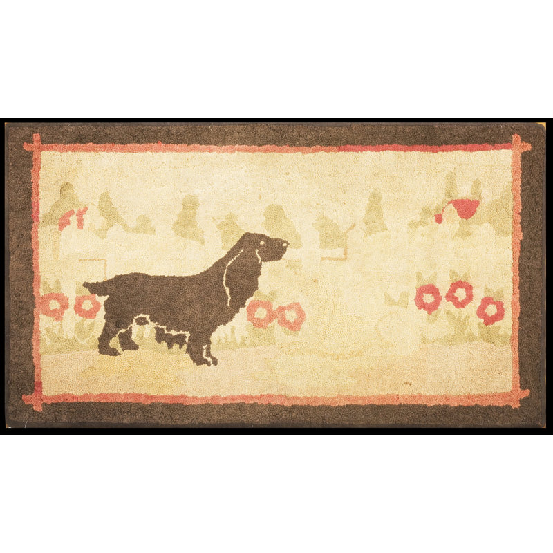 Tapis en laine American Hooked