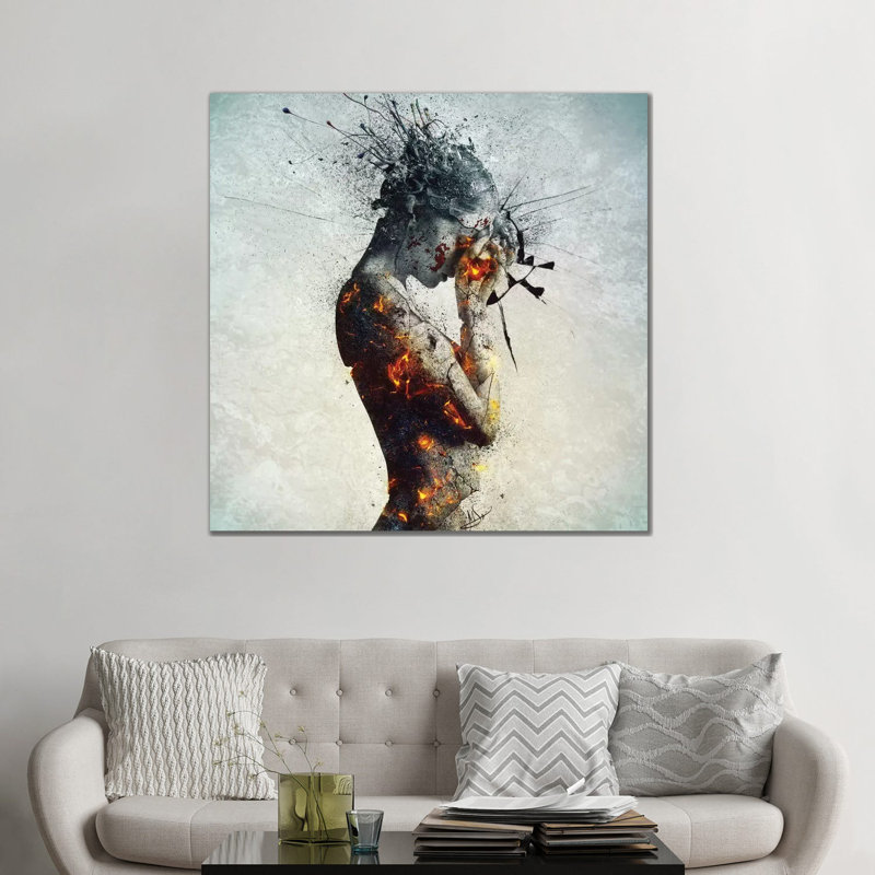 " Deliberation " by Mario Sanchez Nevado, Wrapped Canvas, 48" H x 48" W, No Frame