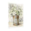 Arrangement floral de plantes et fleurs dans un vase rustique en fer-blanc-1636767538