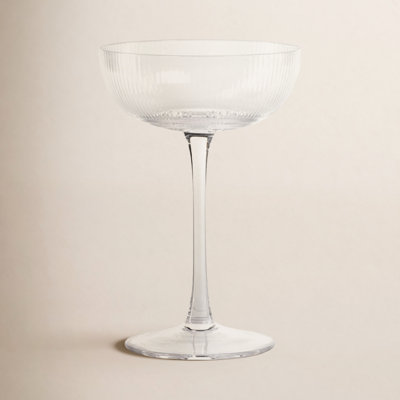 Kalina Ribbed Martini Glass