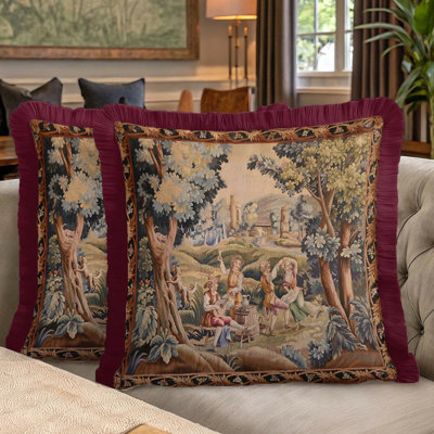 Housse de coussin Baroque Vintage Luxury