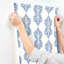 Rouleau de papier peint autocollant L 20 pi x l 20,5 po Hamall Broadsands Botanica-582382673-582382687