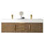 Mercer Island 58.75'' W Double Bathroom Vanity Base-1986694261-1986694263