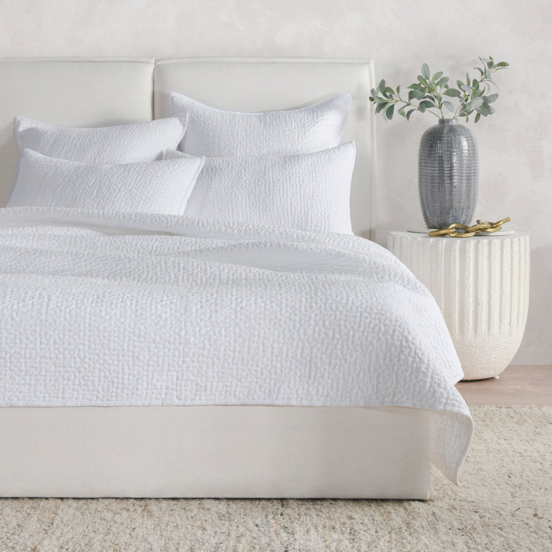 Danica 100% Cotton White King Quilt, King