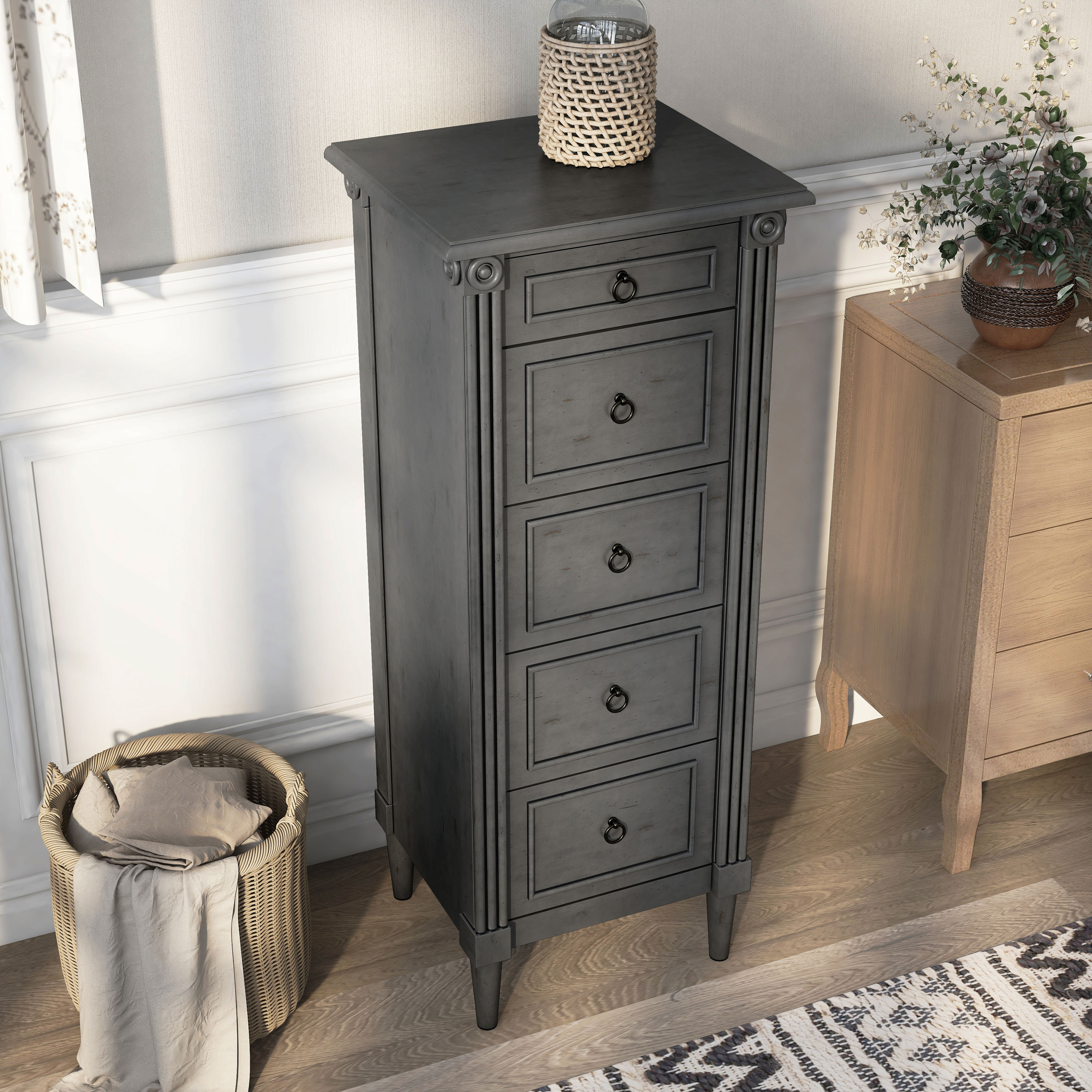 Laurel Foundry Modern Farmhouse Wiechmann 5 Drawer 18